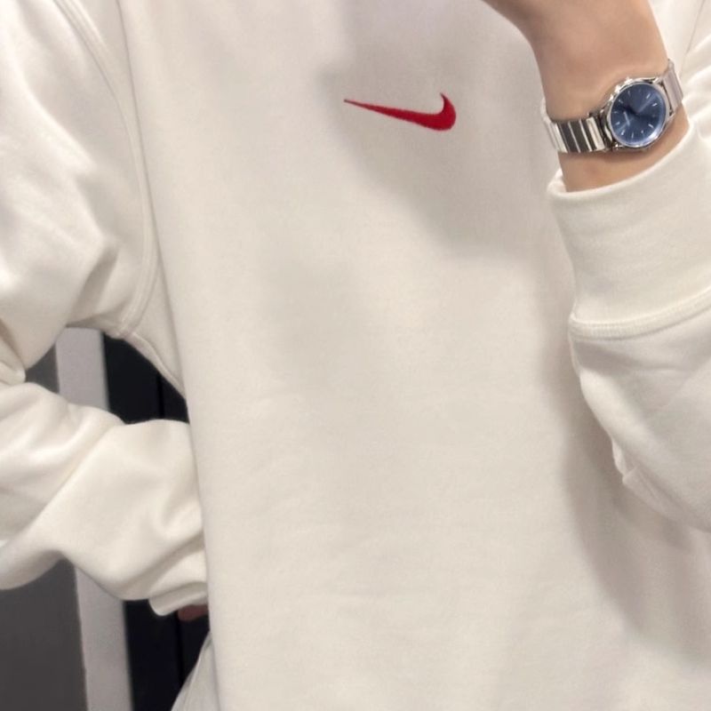 Nike耐克加绒蛇年限定新款保暖圆领休闲卫衣IB5567-133