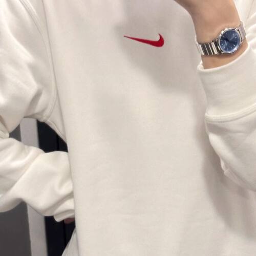 Nike耐克加绒蛇年限定新款保暖圆领休闲卫衣IB5567-133