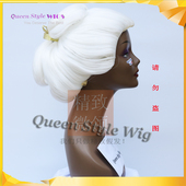 精致假发 舞台演出实物拍摄 花魁头套 古装 日本艺伎歌姬COSPLAY款