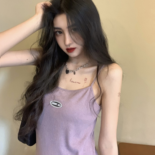 Real photo summer sexy suspender dress women's elastic sweet salt slim fit dress trend