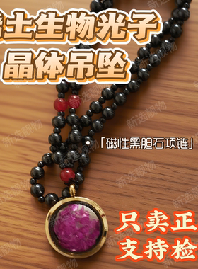 稀土生物光子量子负离子能量项链