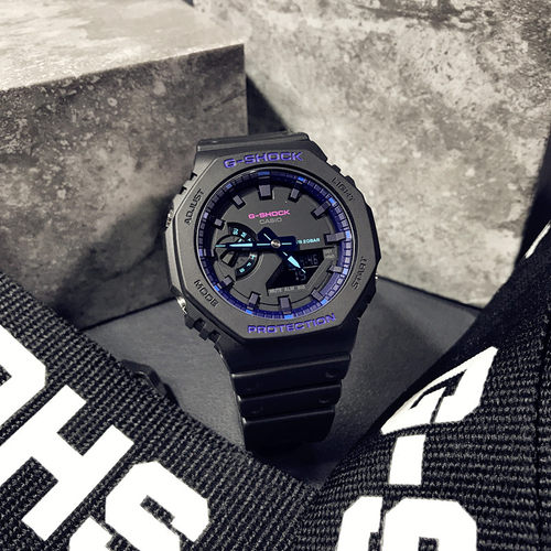 Casio卡西欧手表男gshock农家橡树GA-2100八角运动防水电子表学生