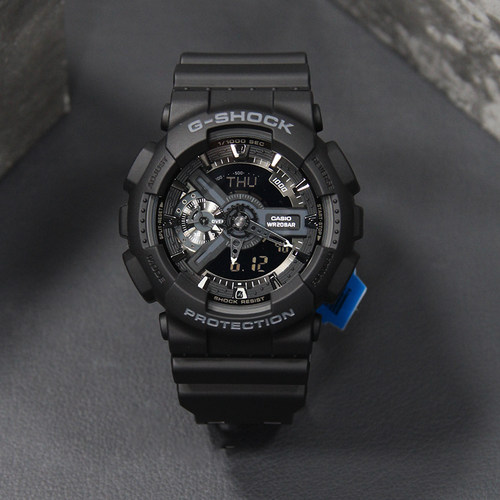 Casio卡西欧手表男黑武士gshock黑暗之心悟空防水运动黑金GA110