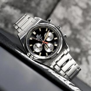 卡西欧手表男EFB EDIFICE 730D商务休闲蓝宝石玻璃镜面学生石英男