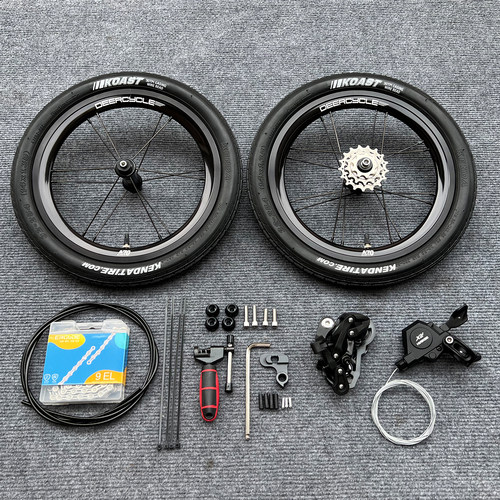 deercycle小轮412外三速轮组