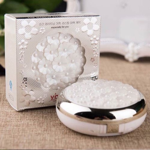 雅芙yafu粉饼定妆遮瑕控油修容粉