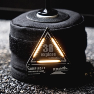 新款战术露营灯营地灯38灯unit04黑化风格徒步背包灯38explore