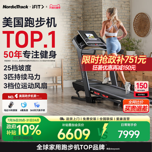 【爱康万元下顶配】跑步机TLX