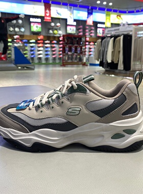 Skechers斯凯奇正品秋新款男低帮缓震户外运动休闲鞋熊猫鞋237226