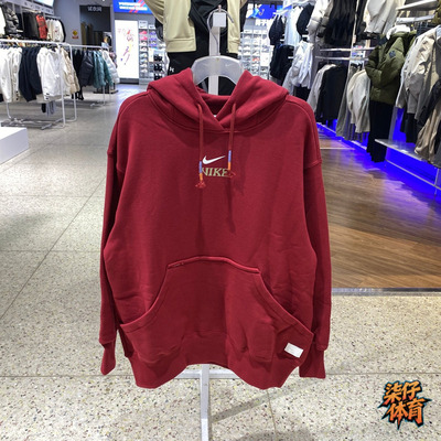 耐克女CNY马年限定连帽卫衣
