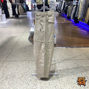 Adidas阿迪达斯三叶草26春新款女子休闲宽松工装长裤直筒裤KC8892