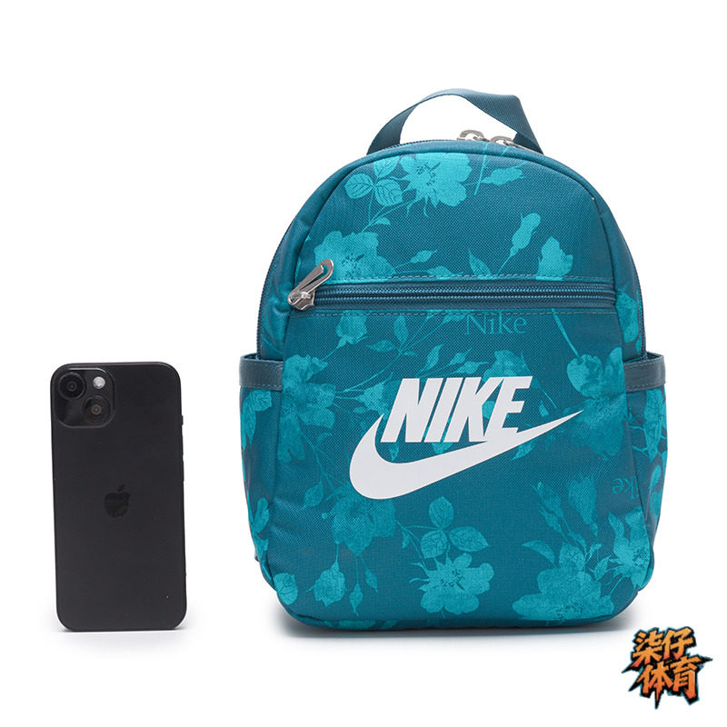 NIKE耐克男女迷你双肩包儿童迷彩运动印花双肩包小书包HJ8503-006