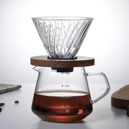 手冲咖啡壶玻璃分享壶套装咖啡壶