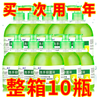 批发 龙升抑菌洗手液家用饭店酒店专用宾馆商用补充装 整箱10瓶