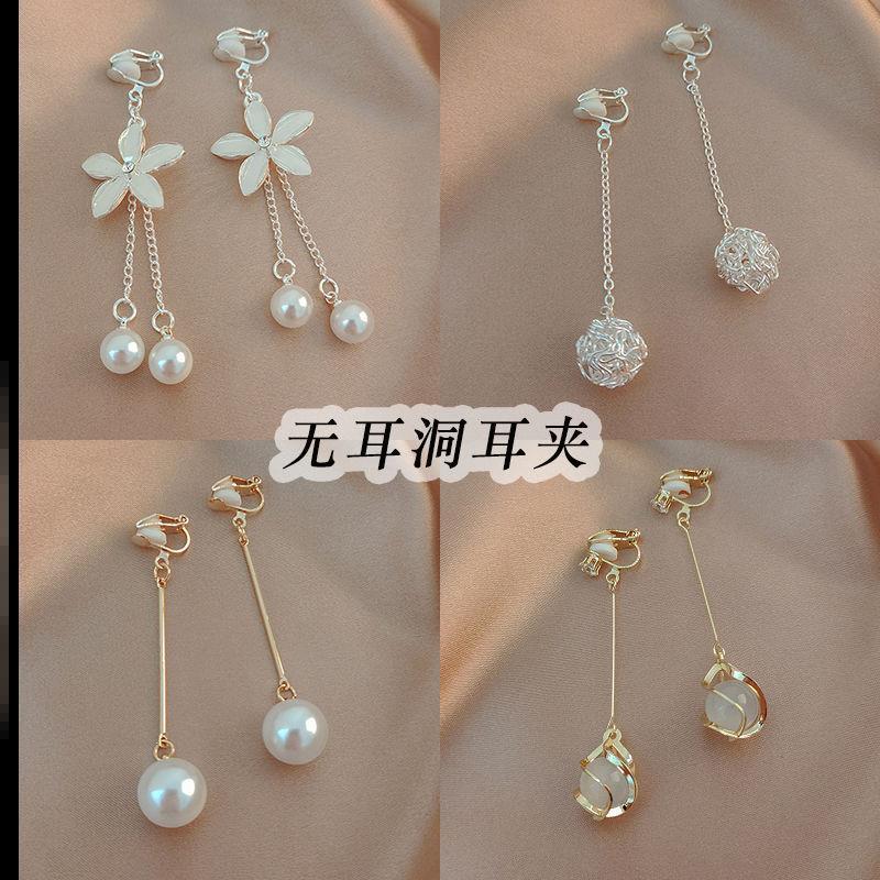 适合春天的耳夹高级感无