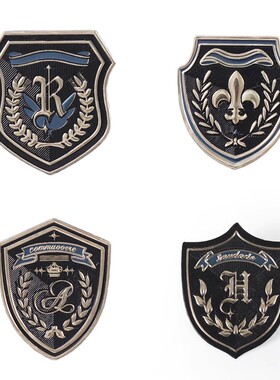 【刺篇】JK/DK制服学院风原创正版徽章西服西装配件小物胸针挂件