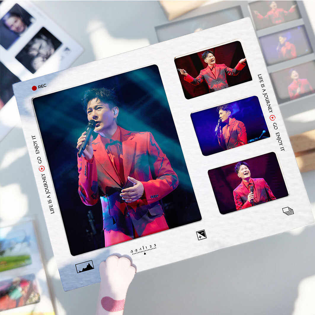 张信哲周边胶片书签光影片照片