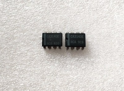 CA3140E 单运算放大器/双极性输出 原装拆机 进口8直插脚