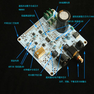 I2S 转同轴 加强版 蓝牙 车载CD cdm4 cd-pro 加同轴输出