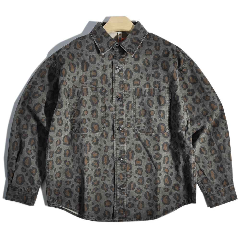 美式高街CityBoy迷彩工装衬衫