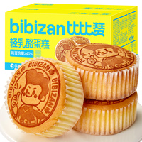 比比赞轻乳酪蛋糕纯蛋糕面包整箱早餐速食懒人零食小吃休闲食品类