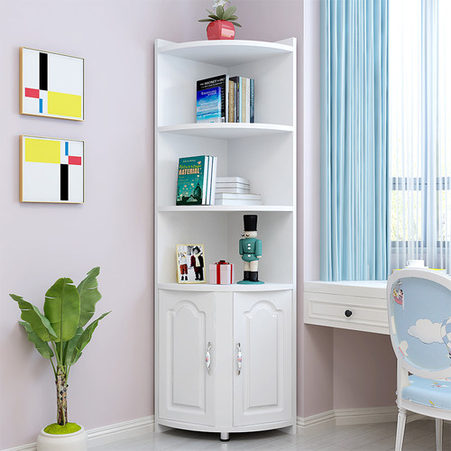 现代简约角柜多功能落地收纳拐角