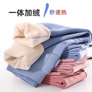 儿童中童保暖裤男童女童打底裤加绒裤子校服神器长裤秋冬中大童12