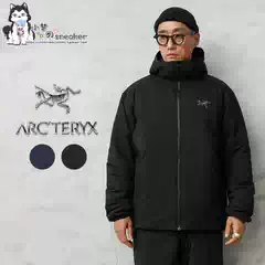 Arcteryx Atom Sv Hoody Embroidered Logo Waterproof Hooded Zippered Long-Sleeved Cotton Jacket