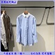 2Q2213780 LESS国内专柜代购 2026春长绒棉休闲宽松男友风衬衫 1595