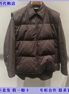 LESS国内专柜代购2025秋可拆卸两件套白鸭绒羽绒服2P9C24960-3395