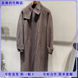 LESS国内专柜代购 5995 2025冬含牦牛绒双面呢大衣2P0816590