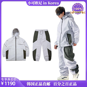 韩国潮牌BSRABBIT滑雪服防水