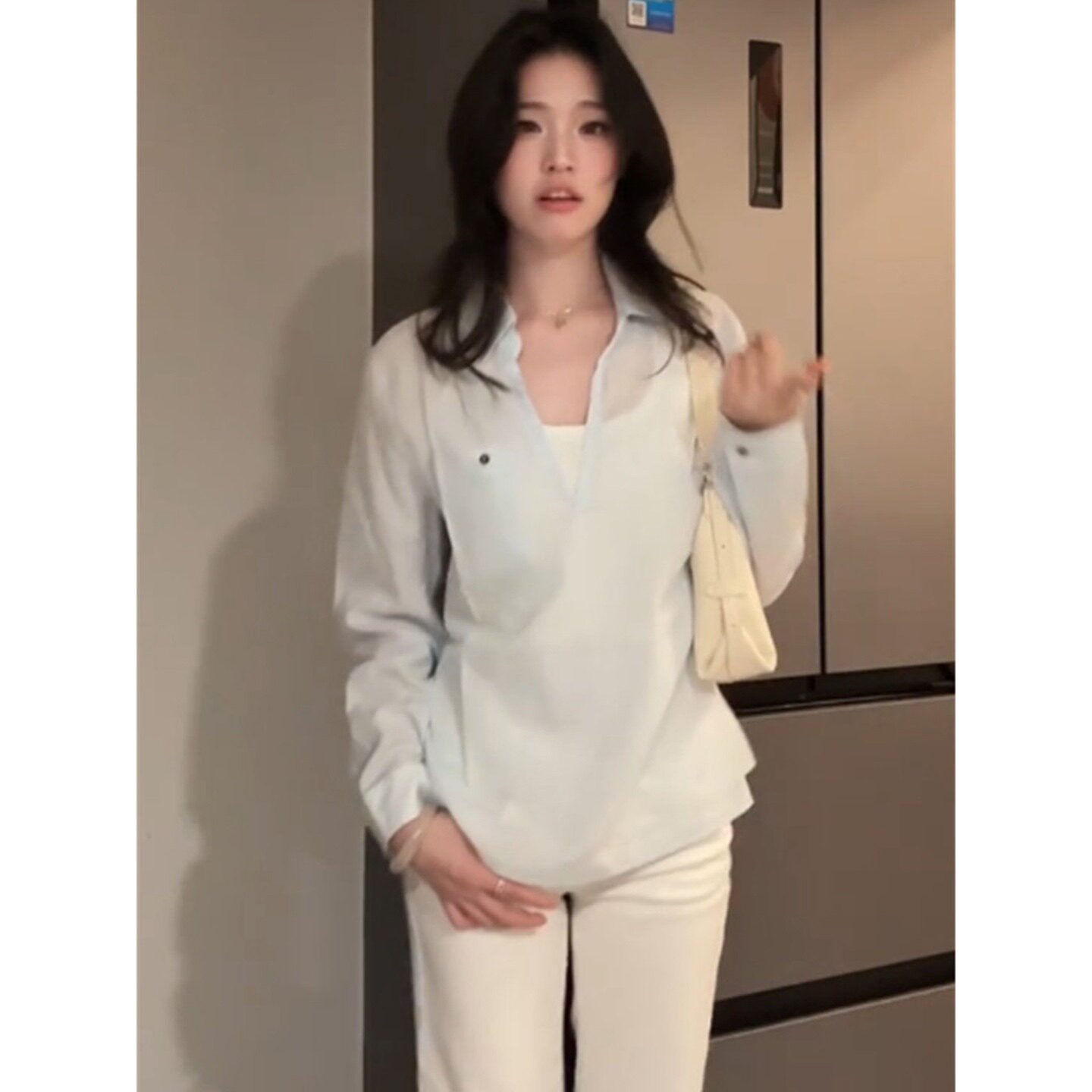 防晒罩衫女修身空调衫上衣女