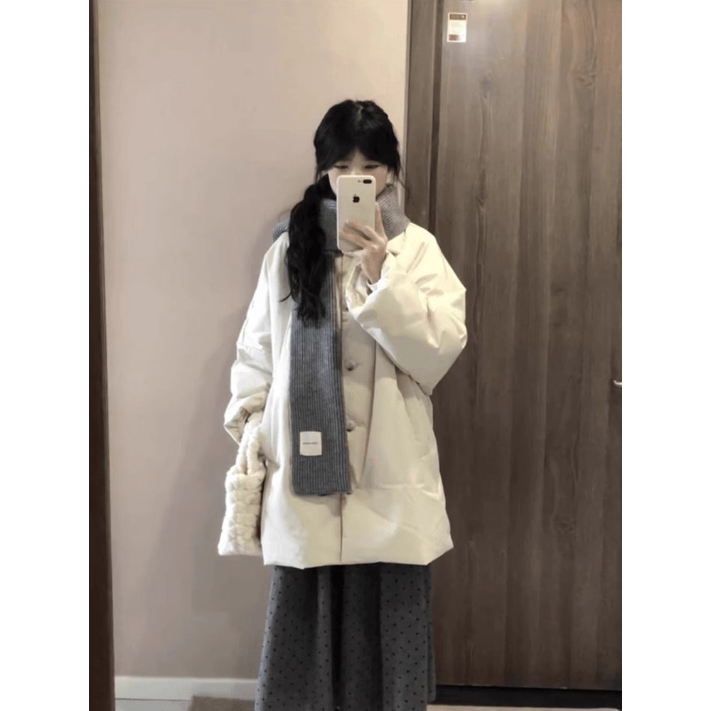 2026年冬季新款休闲时尚暖阳百搭气质修身显瘦棉袄外套女棉服女
