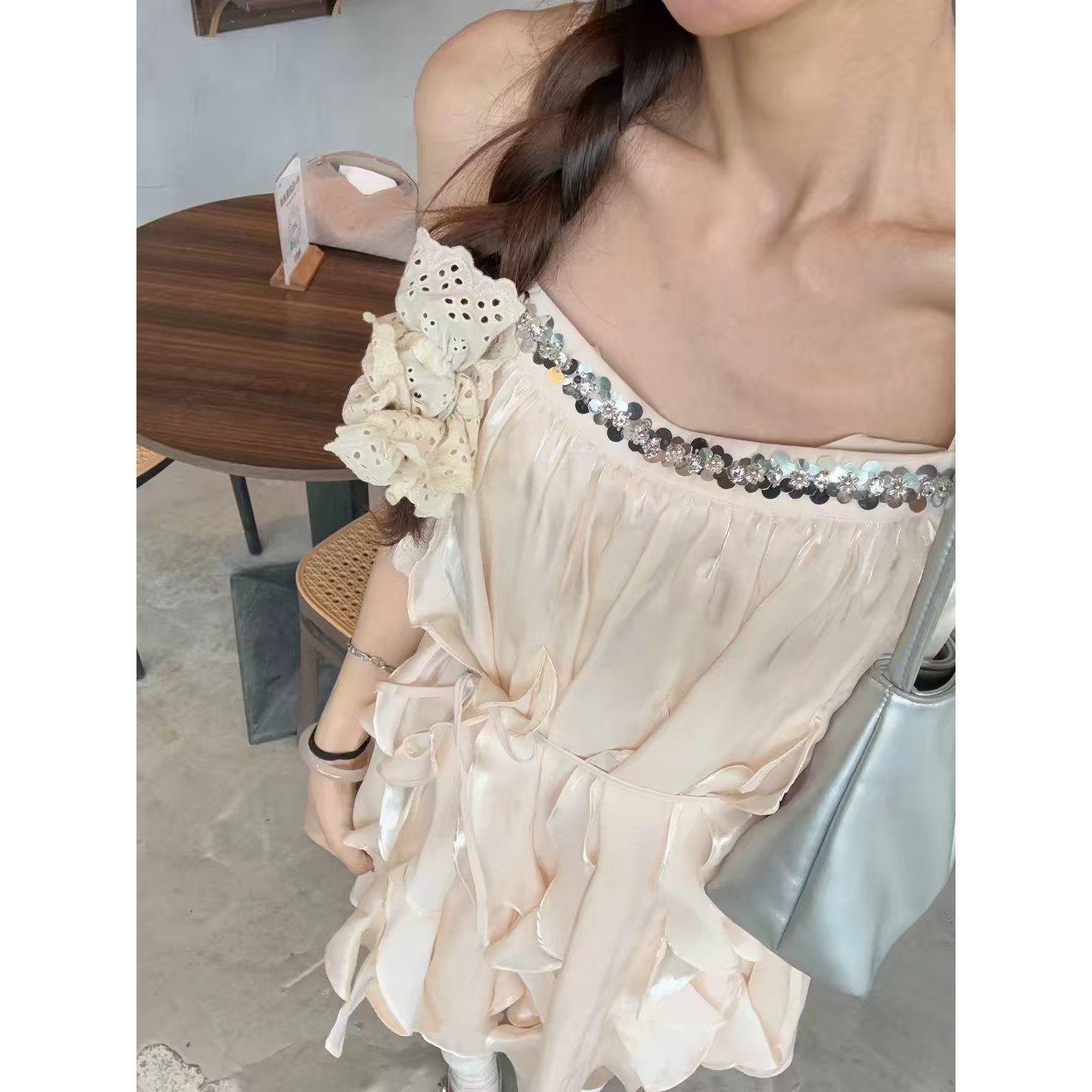 仙女裙小个子生日小礼裙款女装
