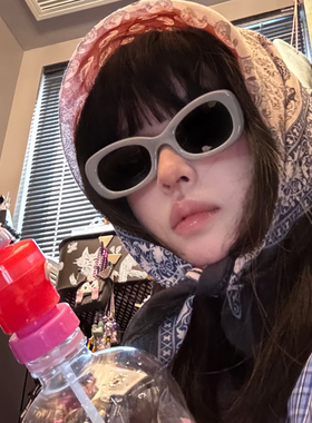 明星同款墨镜女2025新款高级感灰色太阳眼镜小框复古防紫外线遮阳