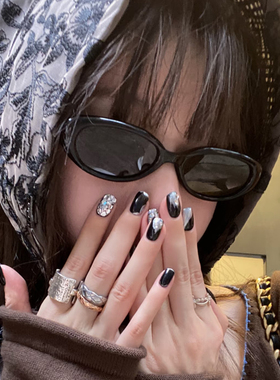 dea-home韩版个性窄椭圆眼镜小众港风街拍时尚高级墨镜小脸太阳镜