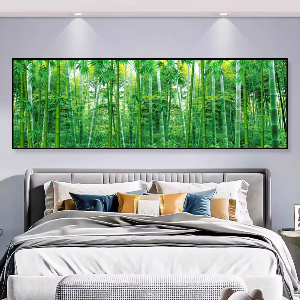 卧室床头装饰画客厅沙发背景墙壁画新款静心酒店宾馆民宿房间挂画