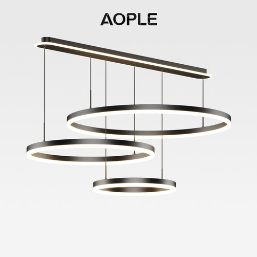 aople客厅简约风铝材工艺护眼