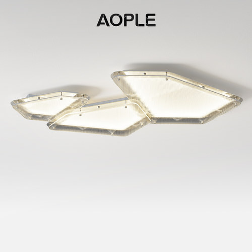 AOPLE包豪斯高级砖石创意客厅灯