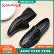 男款 2025春秋新款 套脚乐福鞋 蜘蛛王豆豆鞋 真皮休闲驾车皮鞋 软底