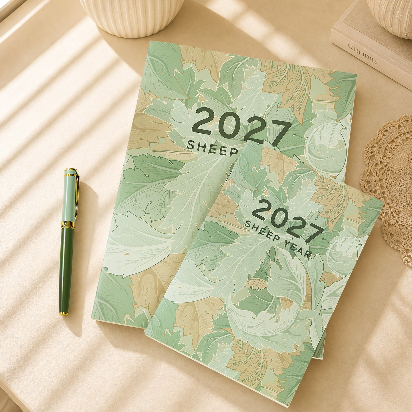2027计划本文艺小清新工作小秘书图片