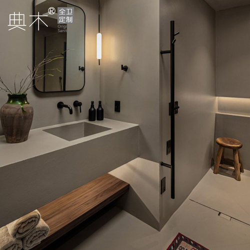 极简洗漱台典木陶瓷意式