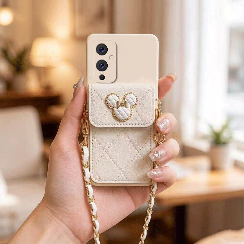 适用一加9r手机壳9pro/9/8pro斜跨8t挂绳LE2100卡包8por女IN202o带挂绳oneplus8t超薄1+8pr0保护套壹加8t时尚