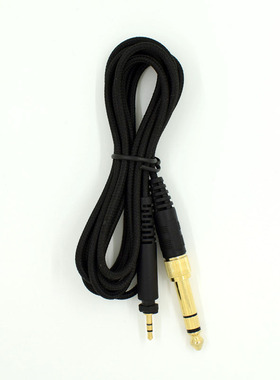 编织耳机线适用于舒尔SRH840 940 飞利浦SHP9000 SHP8900音频线