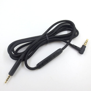 适用于Bose QC35 QC45 QC25 OE2 AKG Y50耳机线带麦克风音频线