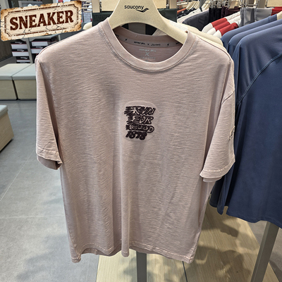 Saucony索康尼男子春夏宽松休闲舒适百搭复古短袖T恤SA3259ST11C