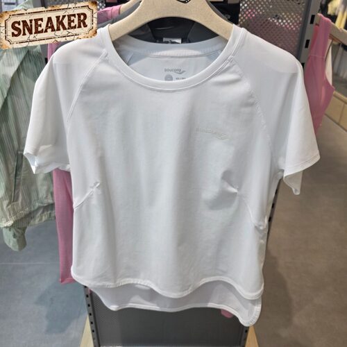 Saucony索康尼女子 运动短袖跑步舒适轻薄透气圆领T恤SA1259ST06L