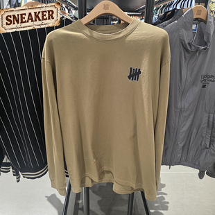 UNDEFEATED五条杠龙虎斗潮流美式复古男长袖秋纯棉T恤UC43GLS06M