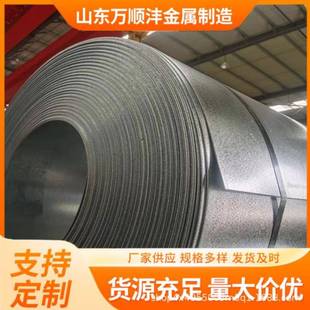 金属镀锌雪花板无花镀锌铁皮DC51D Z120镀锌卷有花镀锌钢卷